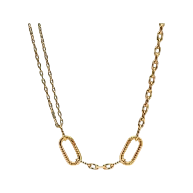 新作S925シルバー製、パール付きの鎖骨チェーン。上品なデザ - Pearl Trim Chain のレビューと価格